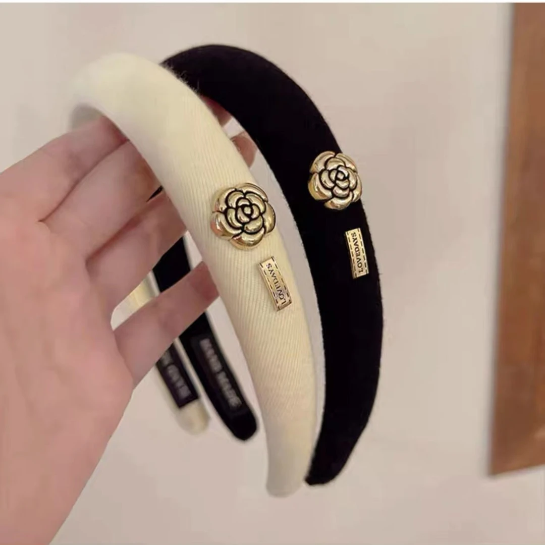 【兰研专属】山茶花小香风发箍 2个