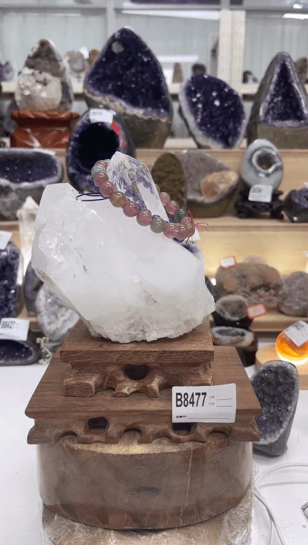 【闪购商品】紫晶大型摆件（非配饰）未镶嵌阿*儿D8477白水晶簇