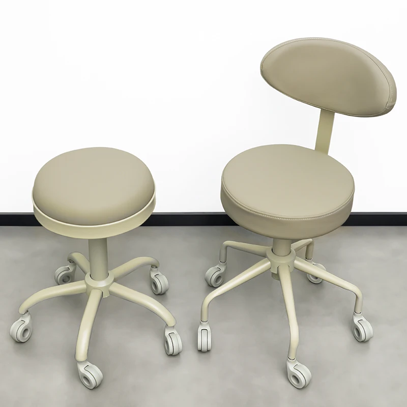 时尚理发店椅子发廊美甲圆凳凳子旋转升降滑轮美容凳美发店大工凳