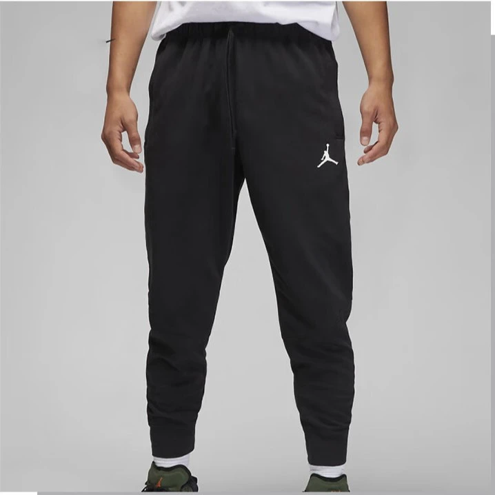 Nike/耐克男子Jordan黑色运动束脚针织长裤男款舒适 DQ7333-010
