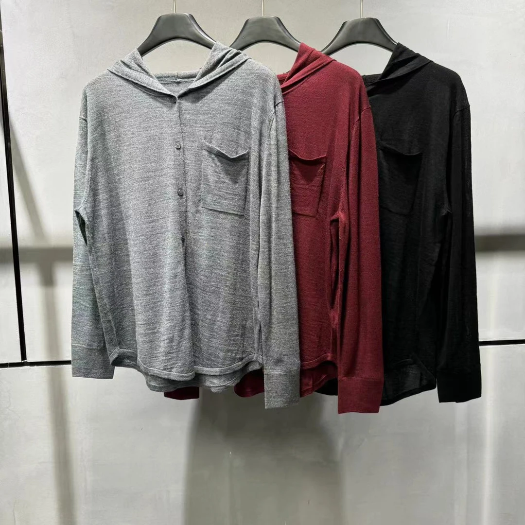 【ZHIXIAO】秋冬新款：极简连帽上衣034135