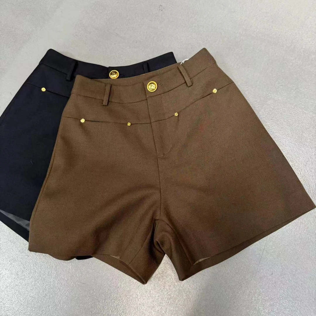 【ZHIXIAO】秋冬新款：极简短裤2158