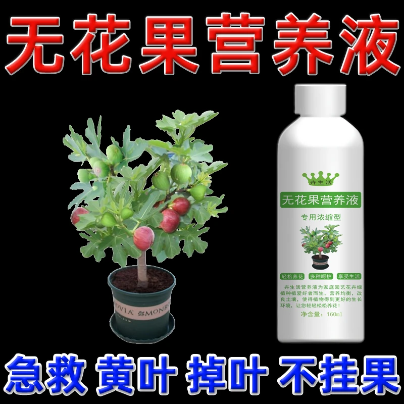 无花果肥料盆栽无花果树苗专用肥营养液挂果保果高磷高钾肥家用