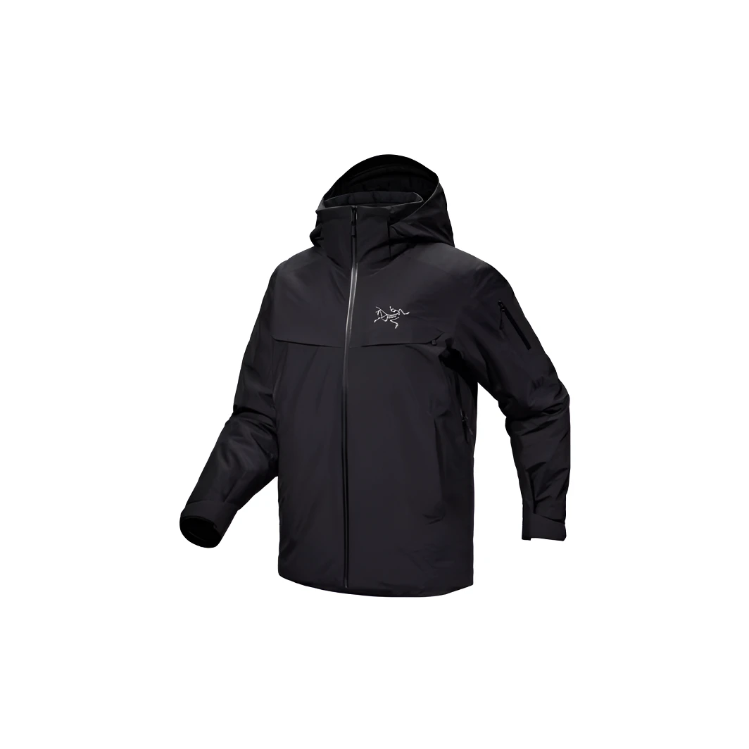 Macai系列JACKETGORE-TEX Logo徽标防水保暖连帽滑雪羽绒服冬季