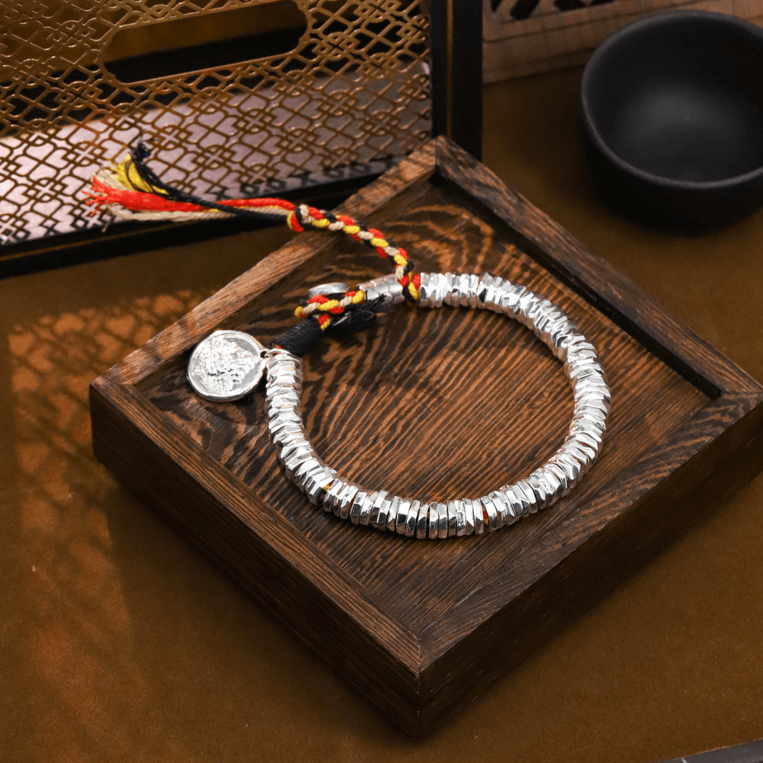 足银手链 足银手链【日进斗金】足银999.9【JJ】SZ029