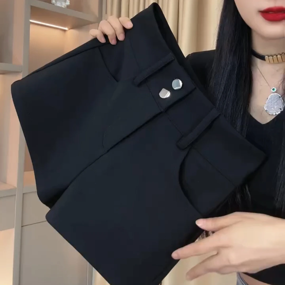 新款欧货短裤百搭显瘦显腿长女加薄绒