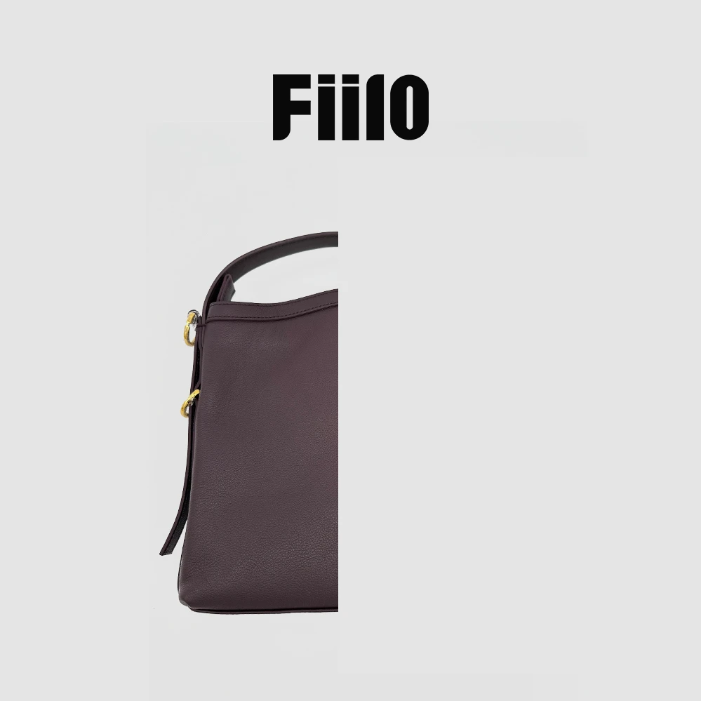 【Fiilo菲洛高奢】L29无花果色工作室高级定制时尚百搭单肩斜挎包