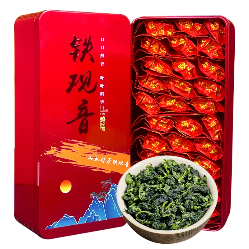 【水生香】兰花香铁观音浓香型2024新茶春茶高山乌龙茶小泡装安溪