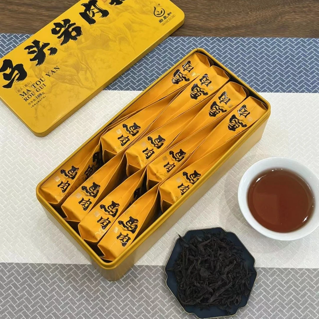 武夷山正岩马头岩肉桂茶桂皮果香浓郁岩骨花香显岩韵108克茶叶