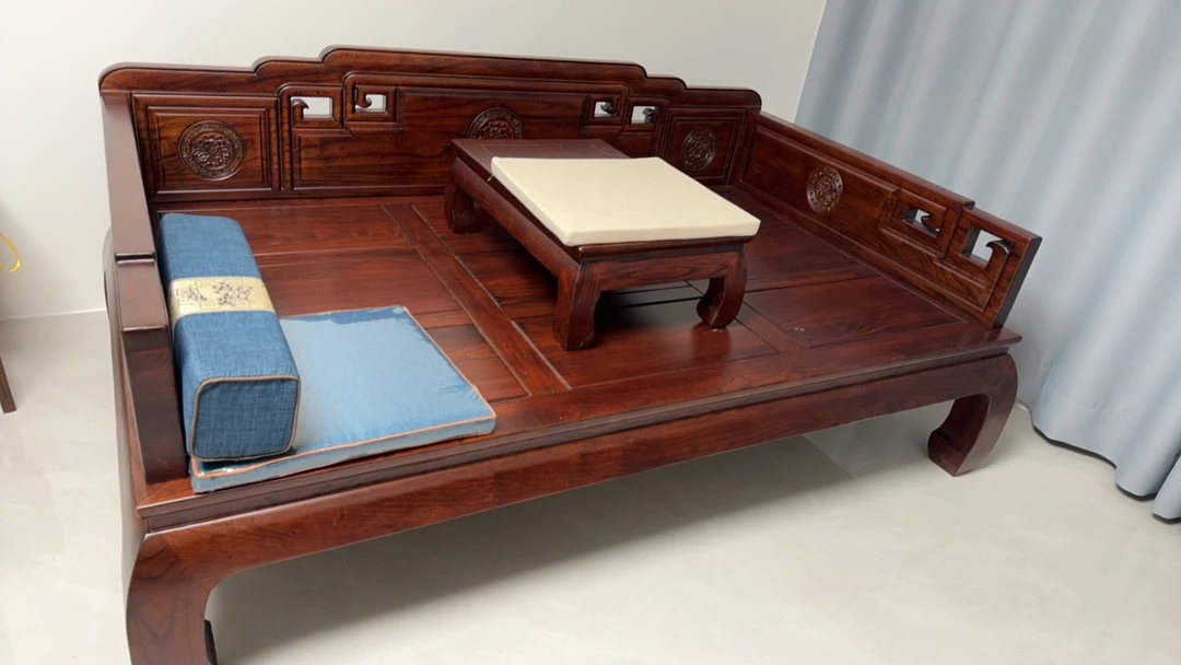 老榆木国色天香1米2宽2米长