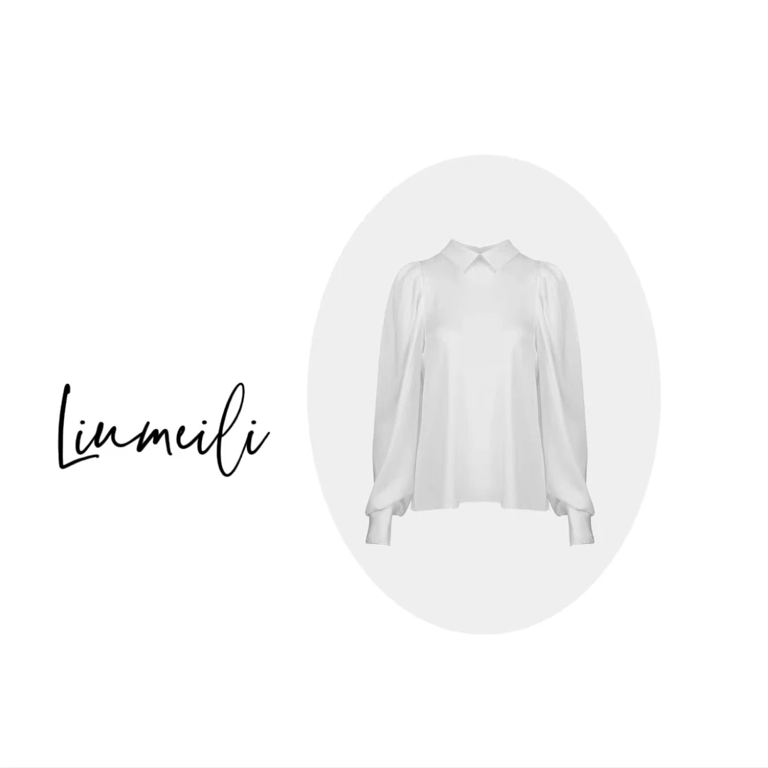 法式复古优雅清晨衫