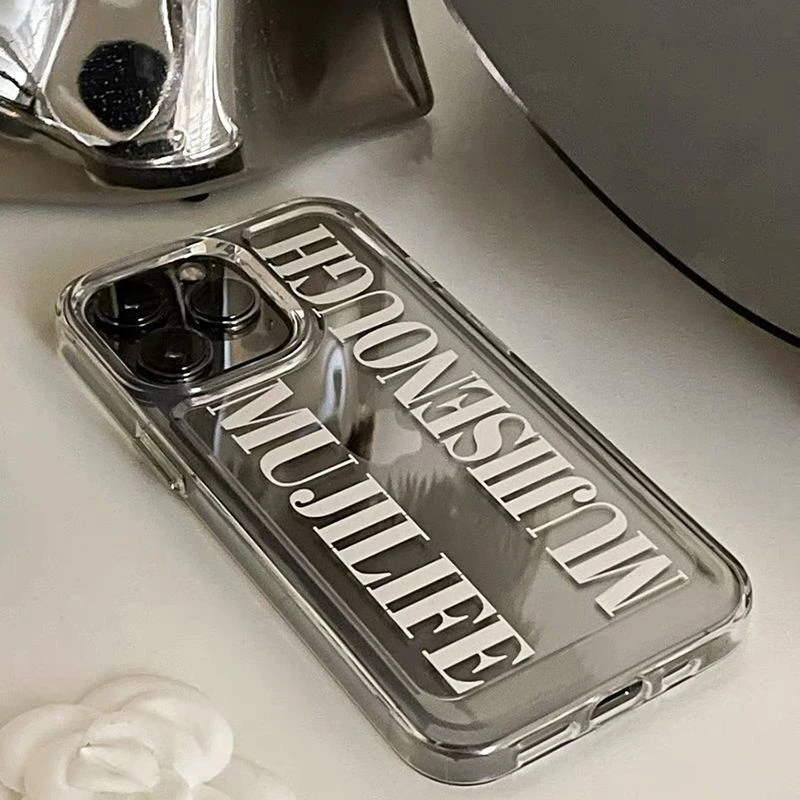 英文字母苹果14创意iphone13promax手机壳12/11pro透明xrxs潮牌