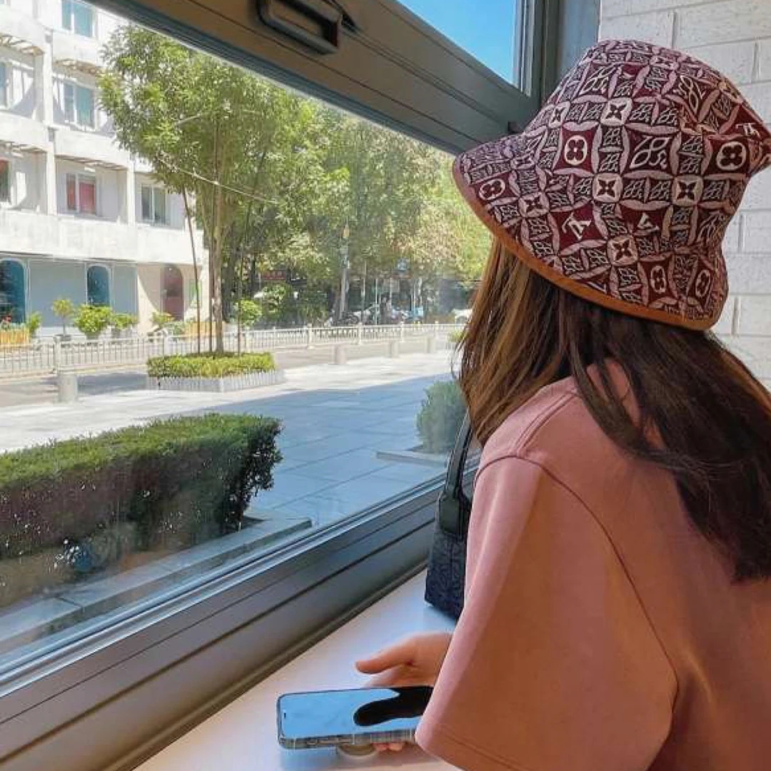 99新 LouisVuitton/路易威登 000402 拼色渔夫帽 尺码18x9cm