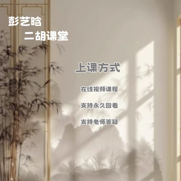 彭艺晗零基础带练教程线上视频课