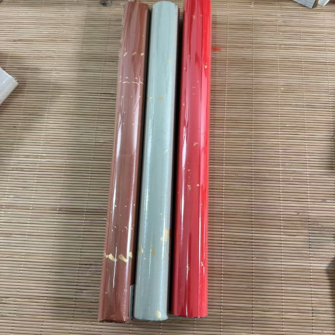 【蜡染笺】颜色随机半生半熟四尺对开创作比赛宣纸