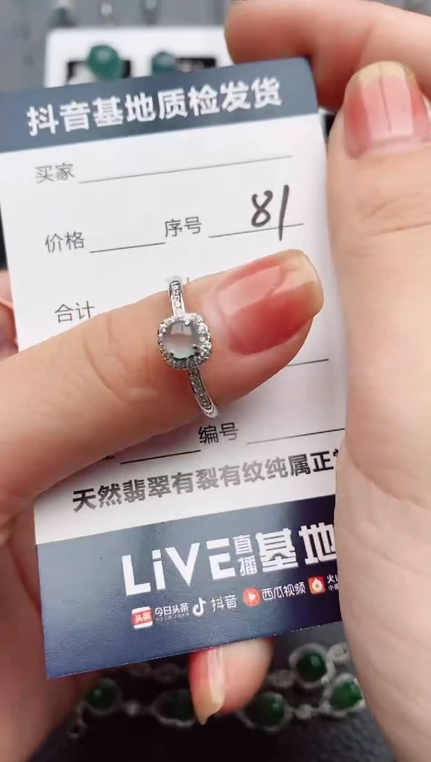 【闪购商品】翡翠颈饰银S925镶嵌81