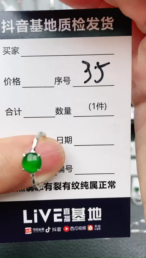 【闪购商品】翡翠颈饰银S925镶嵌35