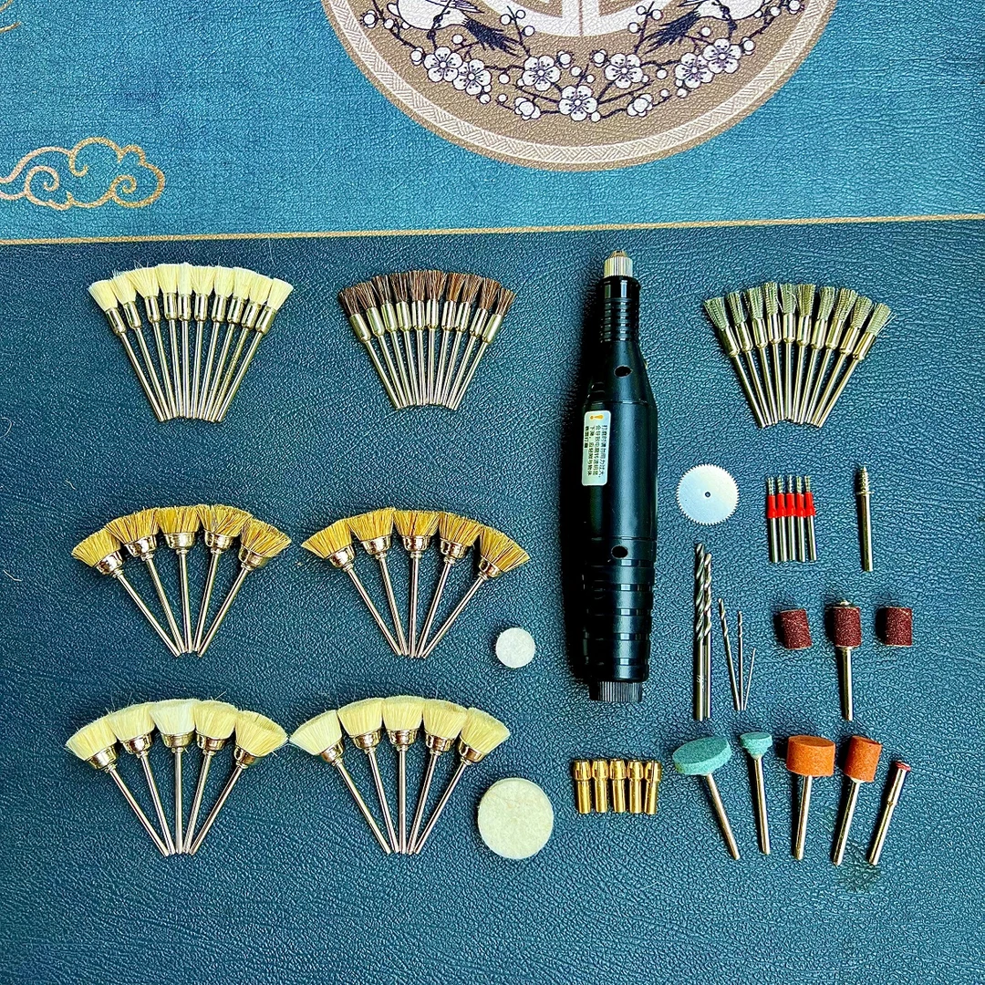 魅酷：清理缝隙灰尘刷子套装（包含清理器）玩友必备工具手工软毛