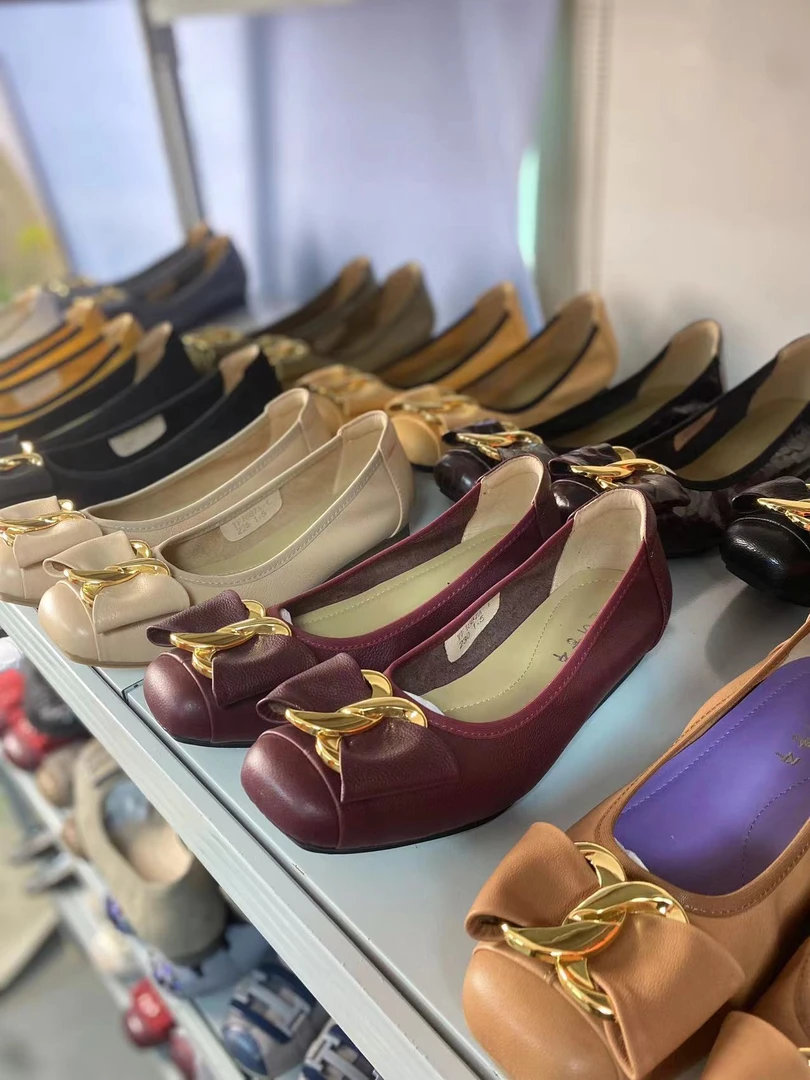 少量现货 头层牛皮气质孤品女鞋时尚