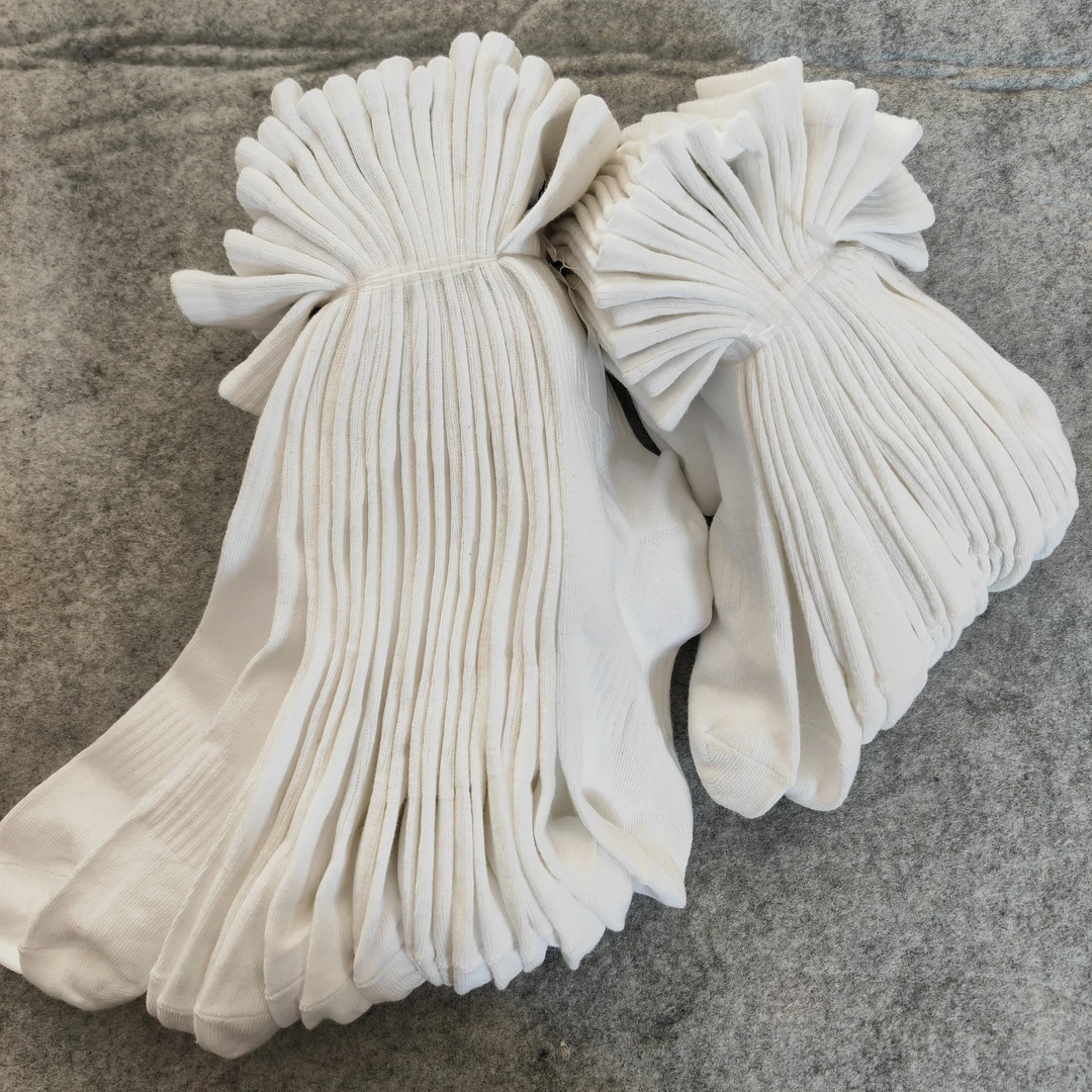 微瑕加厚中筒高筒男女士棉袜微瑕10双（款式直播间为准）