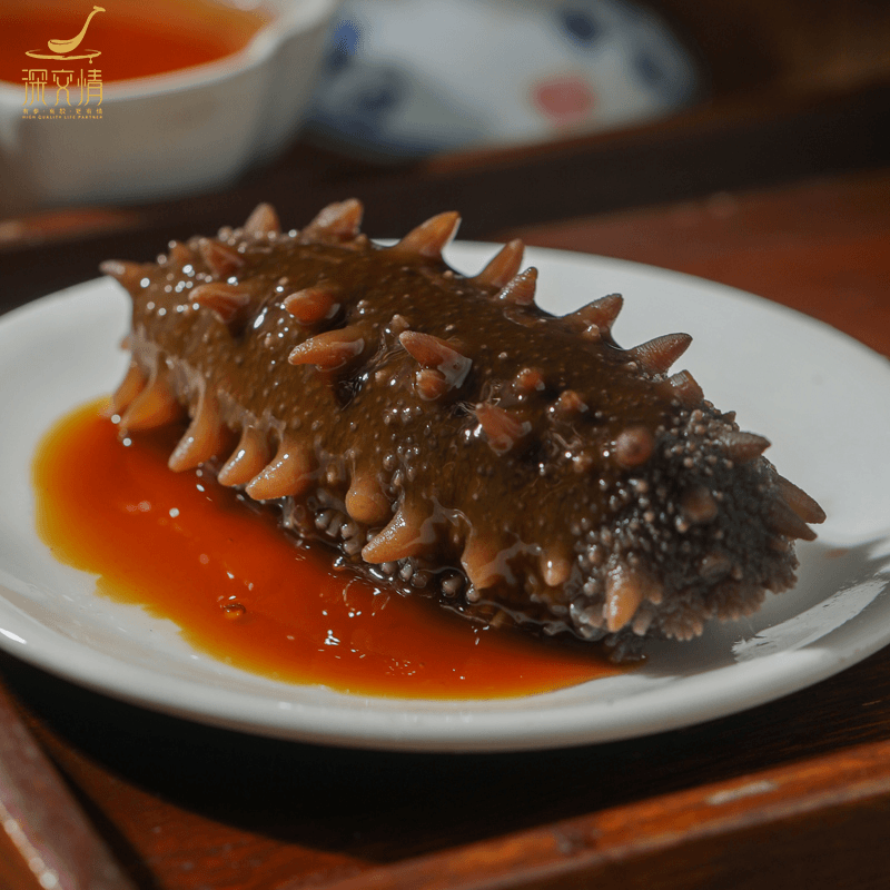 【深交情】底播春参7A辽刺参4斤（单根10-12cm左右）即食海参开袋即食