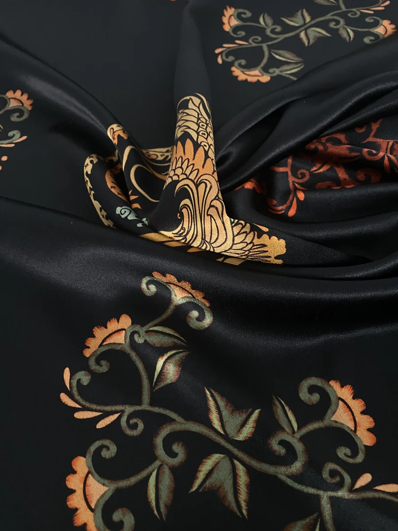 面料总价链接，无质量问题不支持七天无理由，满百桑蚕丝香云纱