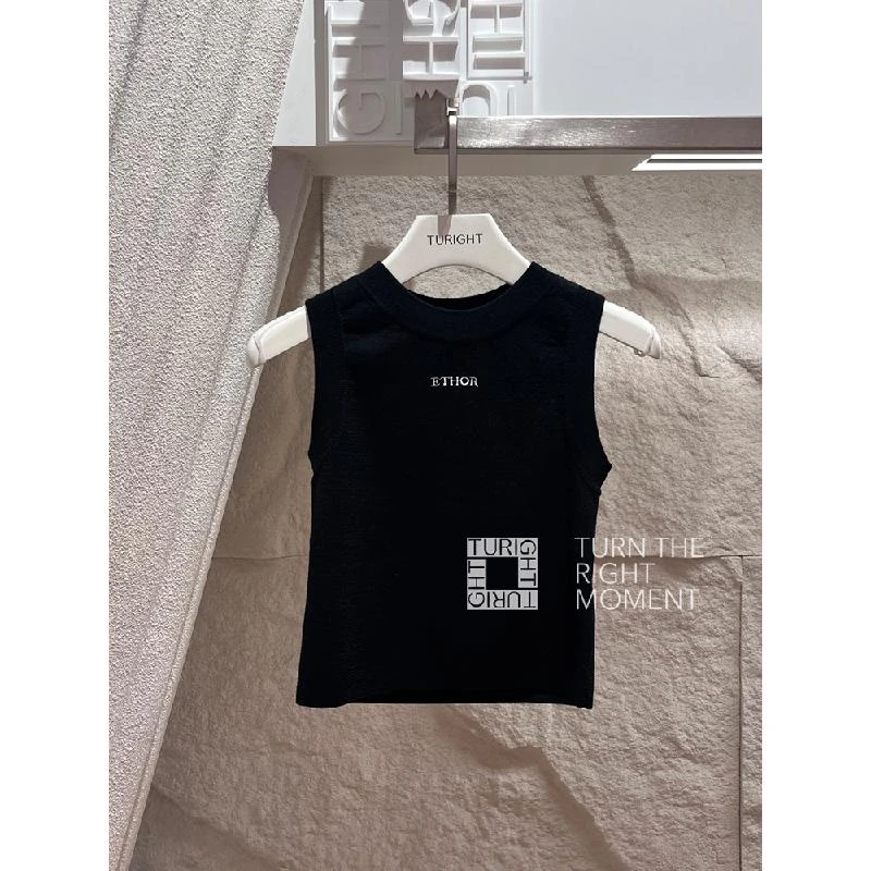 TURIGHT买手店 23FW现货 ETHOR设计师品牌 时尚百搭四色针织背心