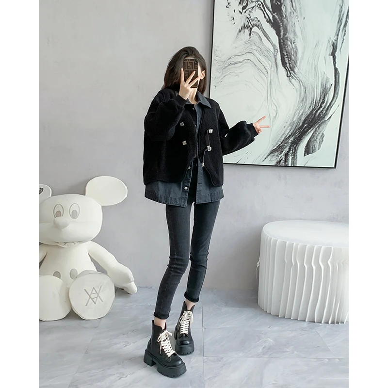 秋冬休闲韩版外套女2024新款牛仔马甲两件套小众舒适外套上衣女装