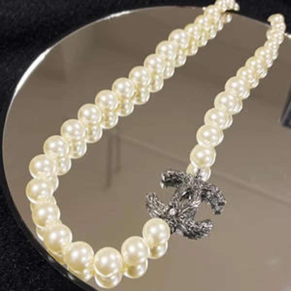 95新  CHANEL 珍珠短项链 45262962 C078