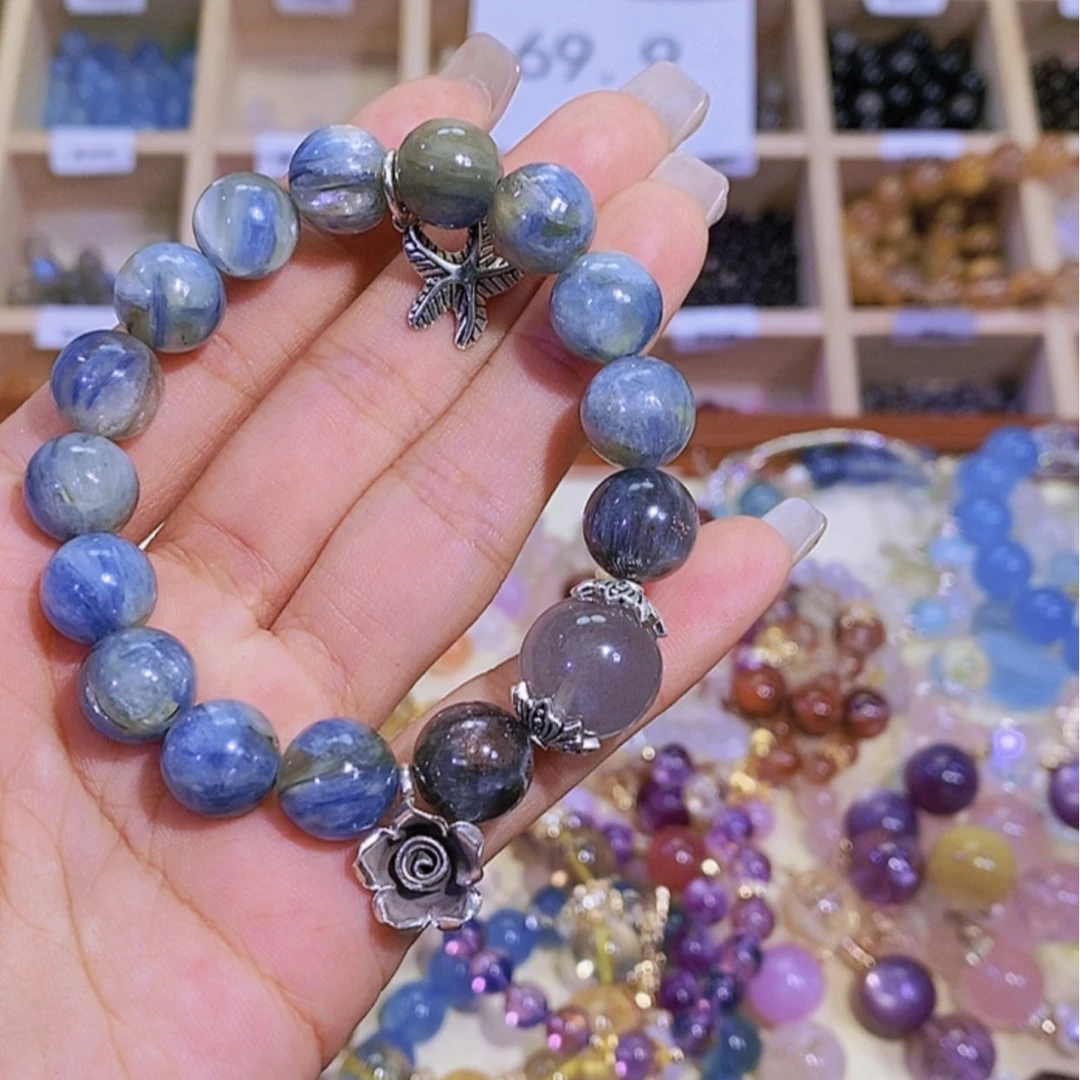 【闪购商品】烟晶手链银S925镶嵌