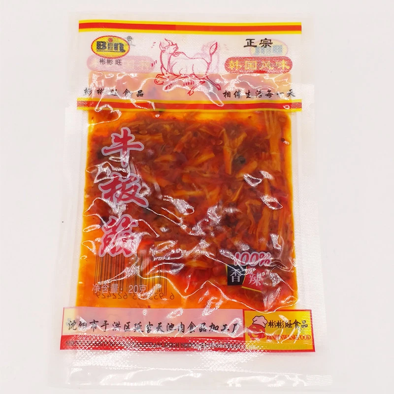 彬彬旺牛板筋小包装东北延边朝鲜族零食新鲜香辣辣条小吃笋1g