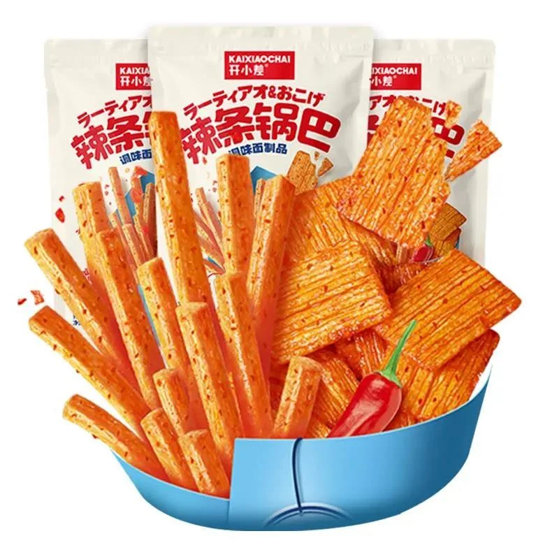 味脆锅巴内含包椒香麻辣怀旧食品花椒虾条休闲解馋零食凑单笋0g笋