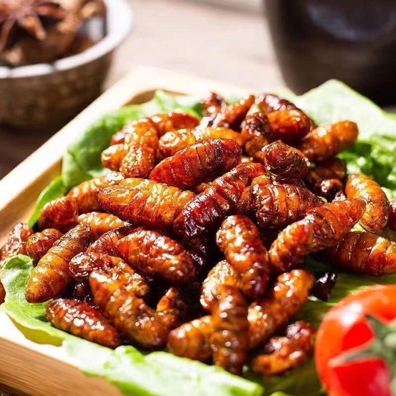 【优选1】香酥蚕蛹 休闲零食开袋即食