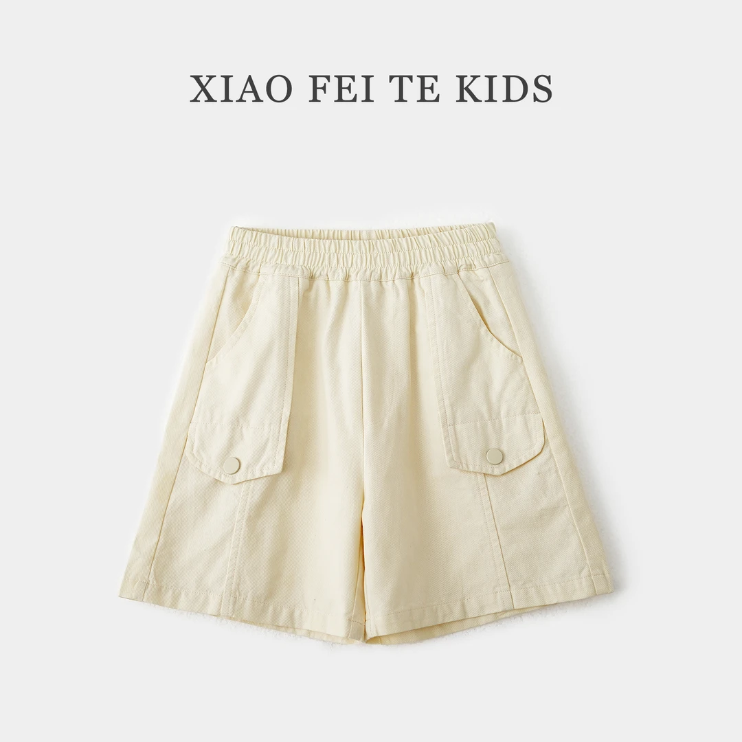 小菲特夏季女童装6-12岁女宝宝中大童儿童休闲时尚短裤QDKX41861