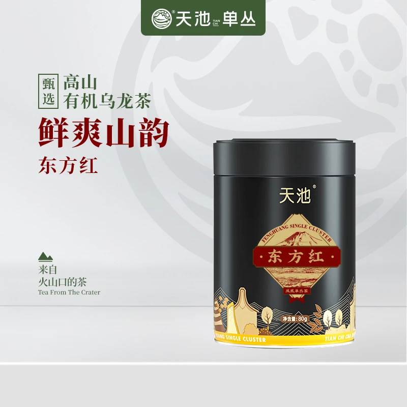 天池茶业甄选系列东方红严选正宗潮州乌岽山头春茶 凤凰单丛茶80g