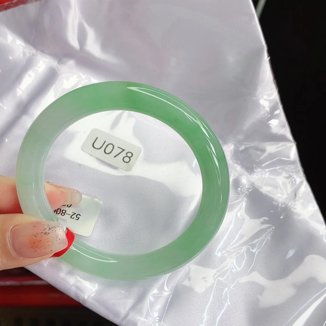 【闪购商品】翡翠手镯未镶嵌缅甸天然a货翡翠