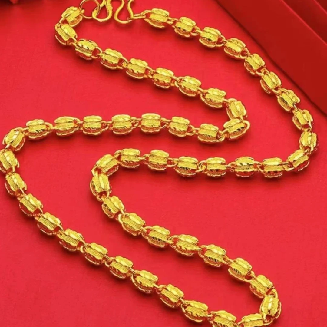 合金项链 合金项链 2025款【核桃项链】男士时尚经典大气精美潮流