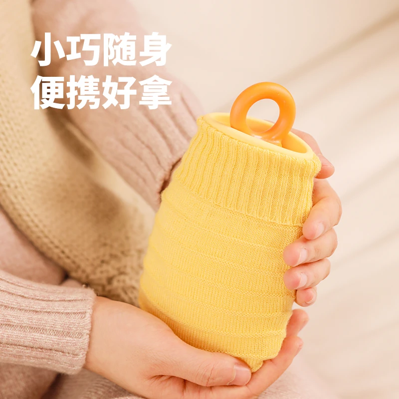 家之物语热水袋注水暖肚子暖水袋暖手宝女学生敷肚子可爱热敷硅胶