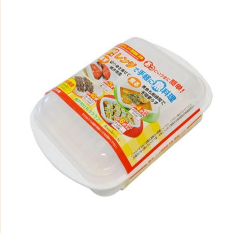 日本进口 SANADASEIKO微波炉蒸鱼盒