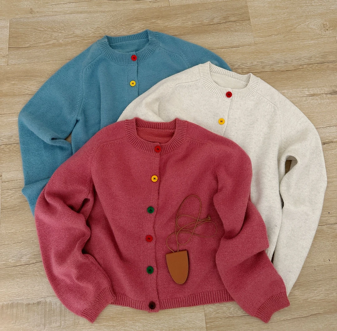 【UM家】时尚韩系毛衣针织开衫网红休闲百搭