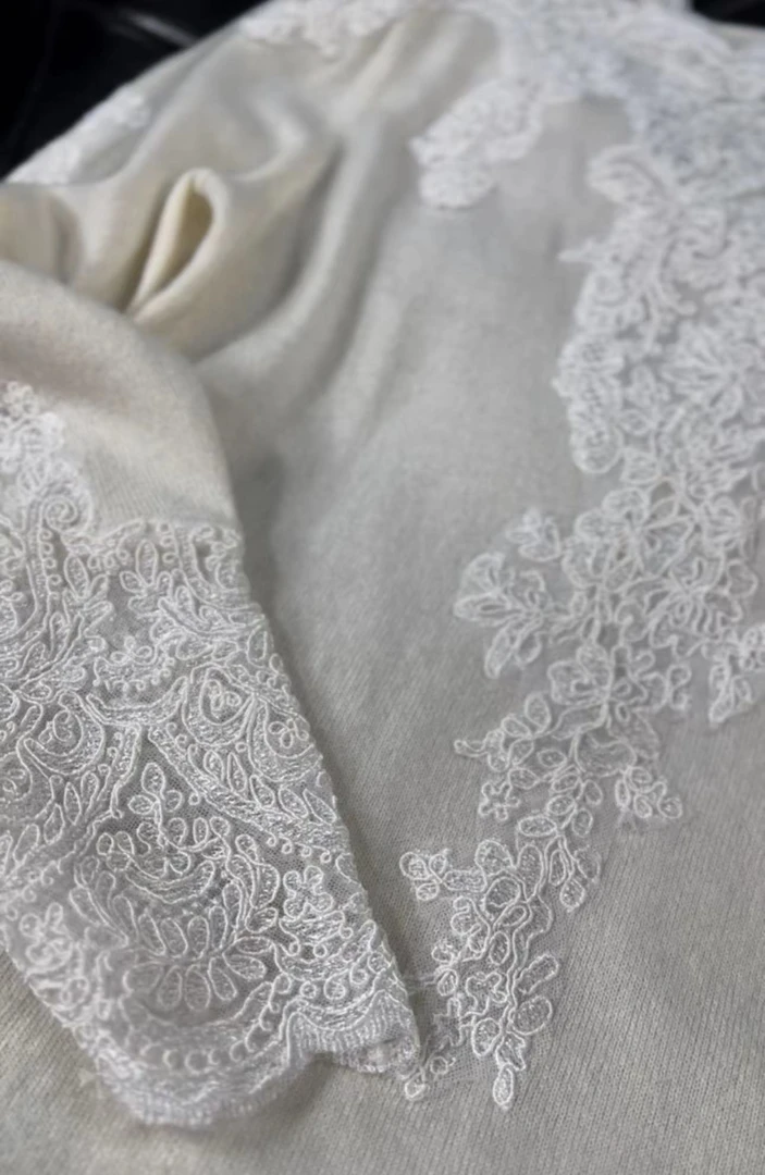 MSC高定 意大利进口纱线山羊绒毛衣 镜布