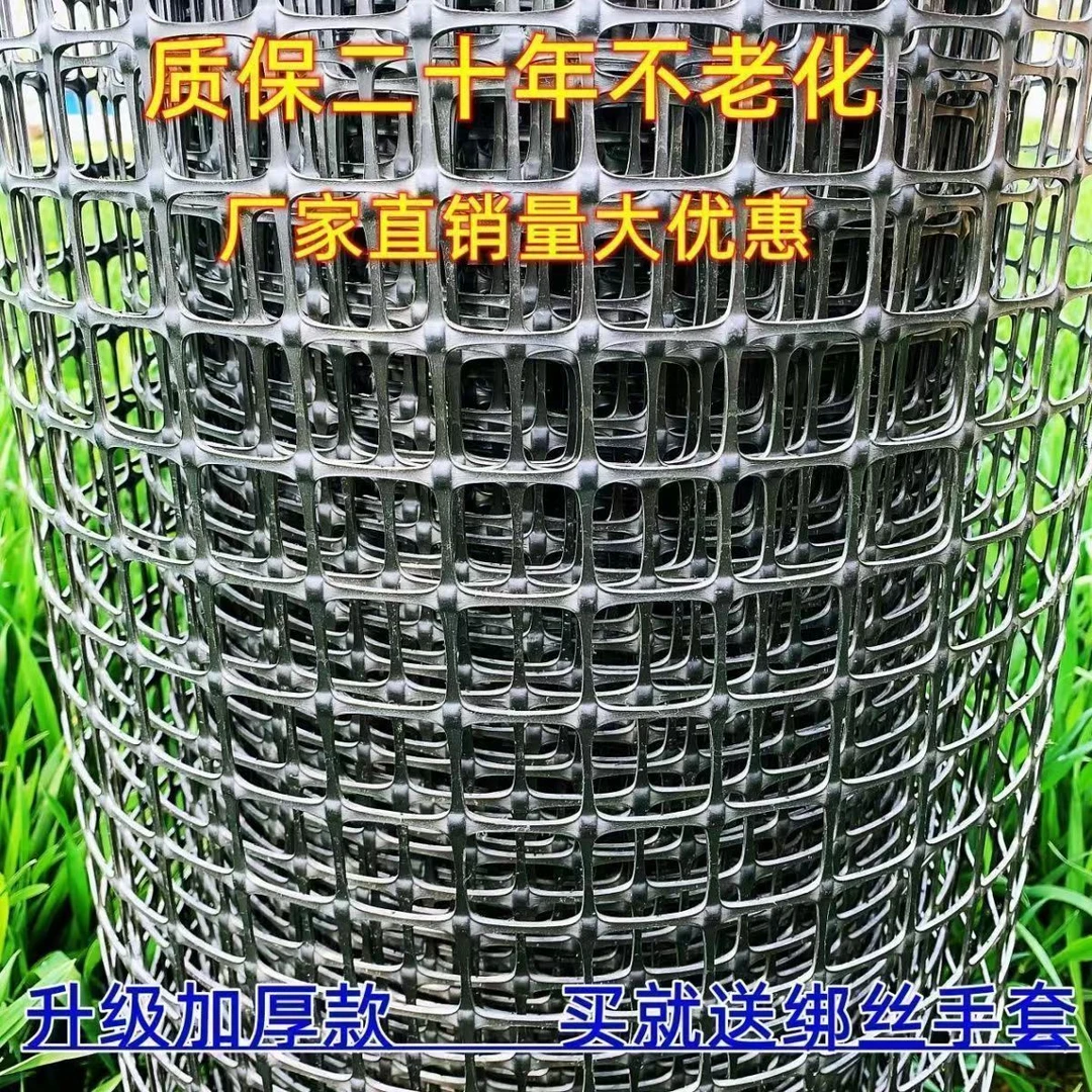 养鸡鸭塑料围栏网果园菜园圈地防护隔离网圈玉米网家禽安全防护网