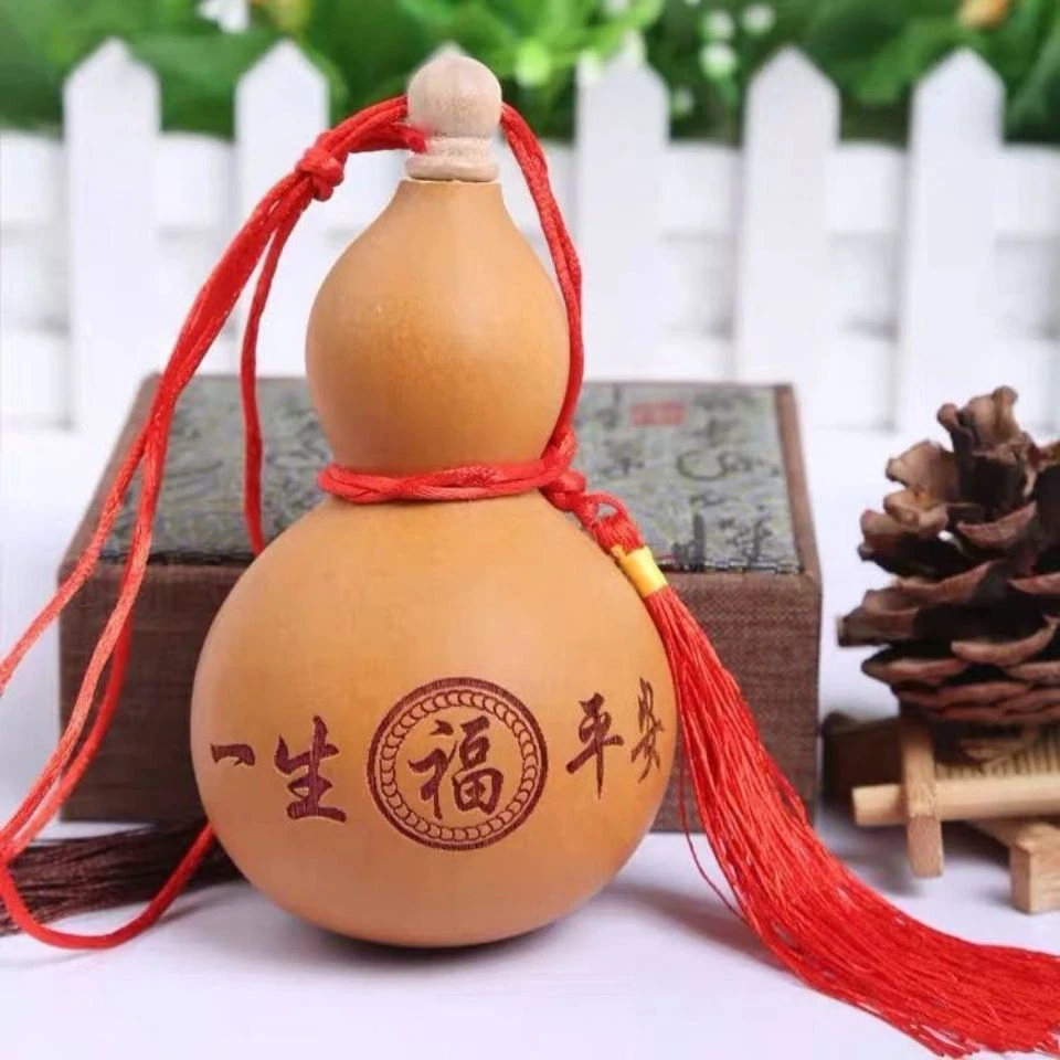 【葫芦福禄】天然开口葫芦饰品风水挂饰门对门卧室对厕所门挂件