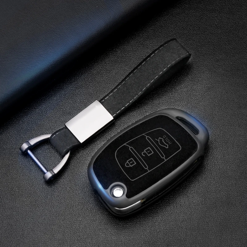 北京现代钥匙套朗动领动名图车专用ix35扣ix25壳途胜瑞纳菲斯塔包