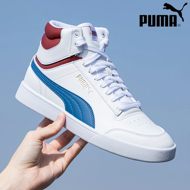 PUMA彪马男鞋女鞋2025秋季新款高帮板鞋时尚潮流百搭运动鞋380748