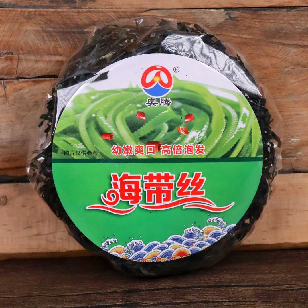 无盐粒干海带丝，约15倍泡发率，免煮速食【到手六包】JH-Y
