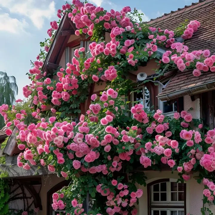 藤本月季蔷薇花苗大花基地四季开花大苗浓香型爬藤庭院爬墙植物