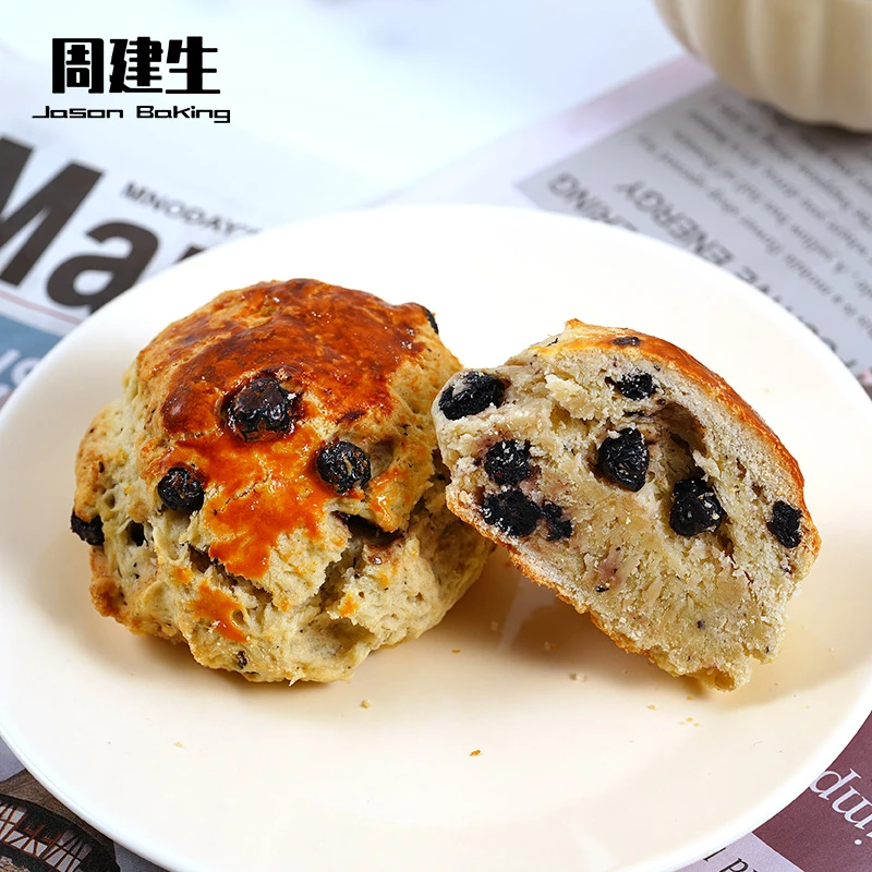 周建生 【自选】蓝莓司康