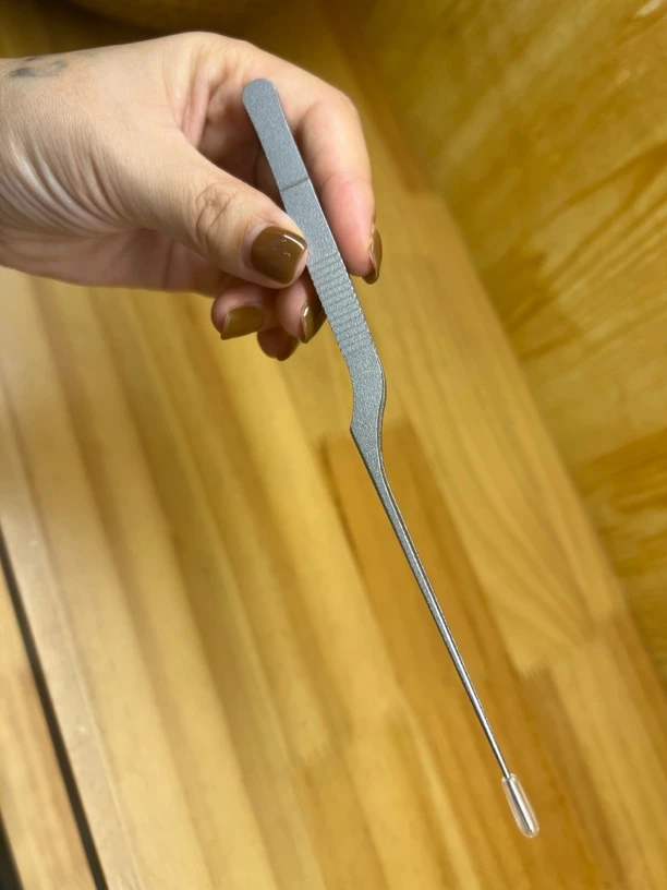 酥小耳采耳工具磨砂面高端镊子