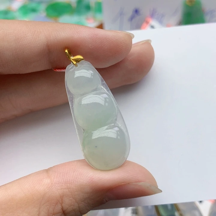 【闪购商品】翡翠颈饰未镶嵌平安